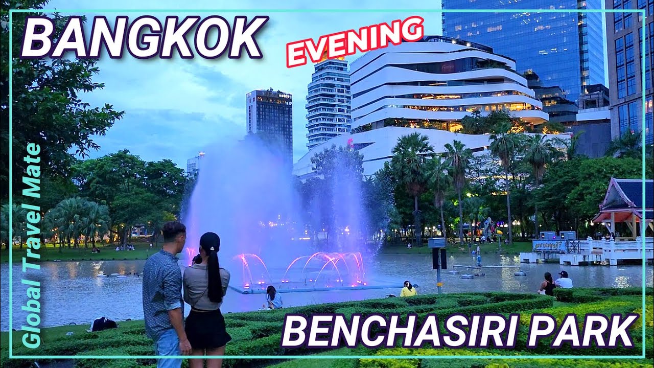 Explore Bangkok's Benchasiri Park - Popular Expat Park 🇹🇭 Thailand