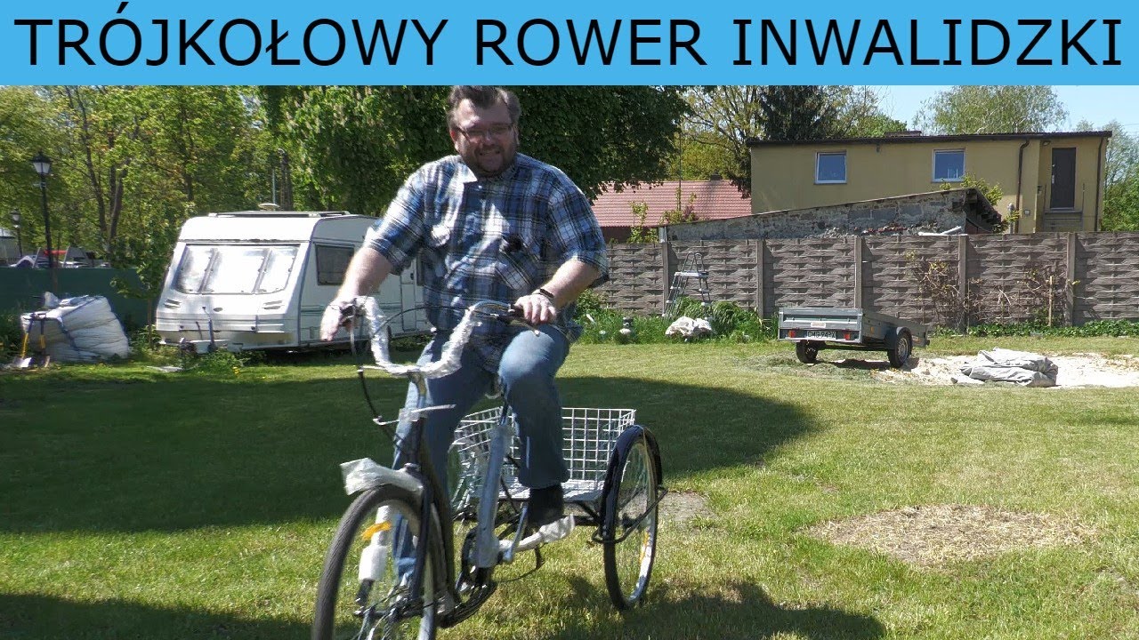 Rower inwalidzki trójkołowy - Składanie i montaż