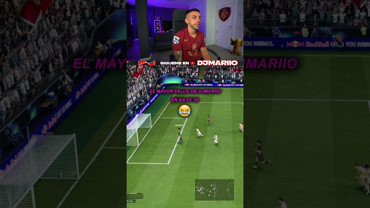EL MAYOR FALLO DE DJMARIIO EN EA FC 26 😂 #djmariio #eafc26