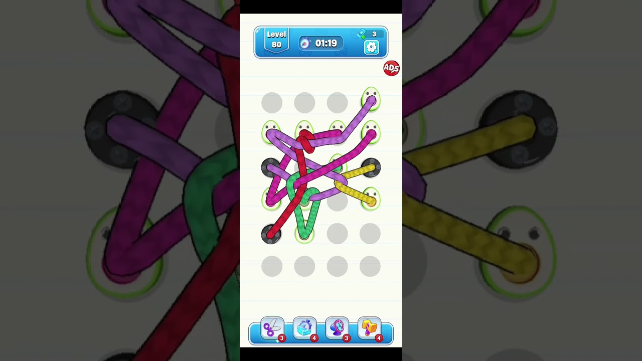 Level 80 - Twisted Rope 3D Walkthrough