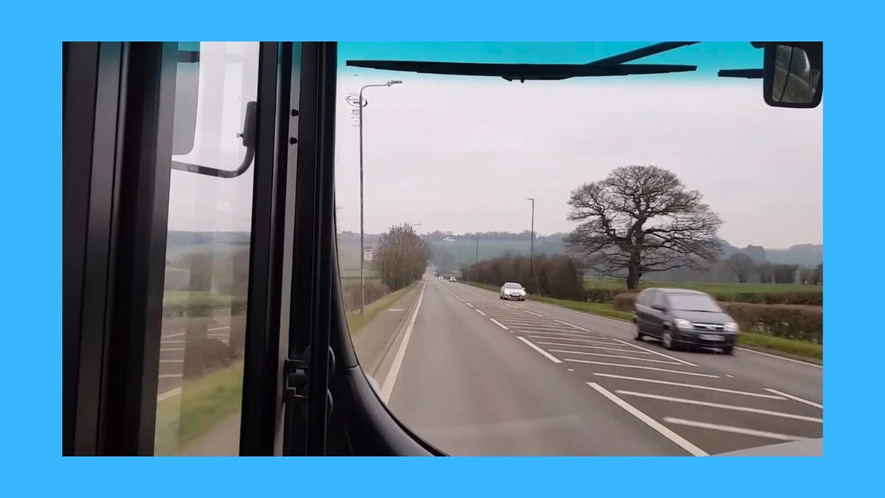 Trent Barton the Comet Full Route Visual- Chesterfield to Derby