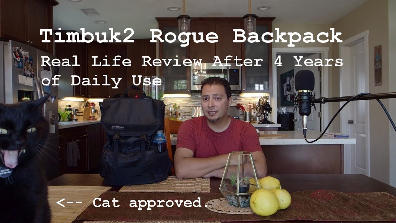 Timbuk2 Rogue Backpack -- Real life review after 4 years of daily use.