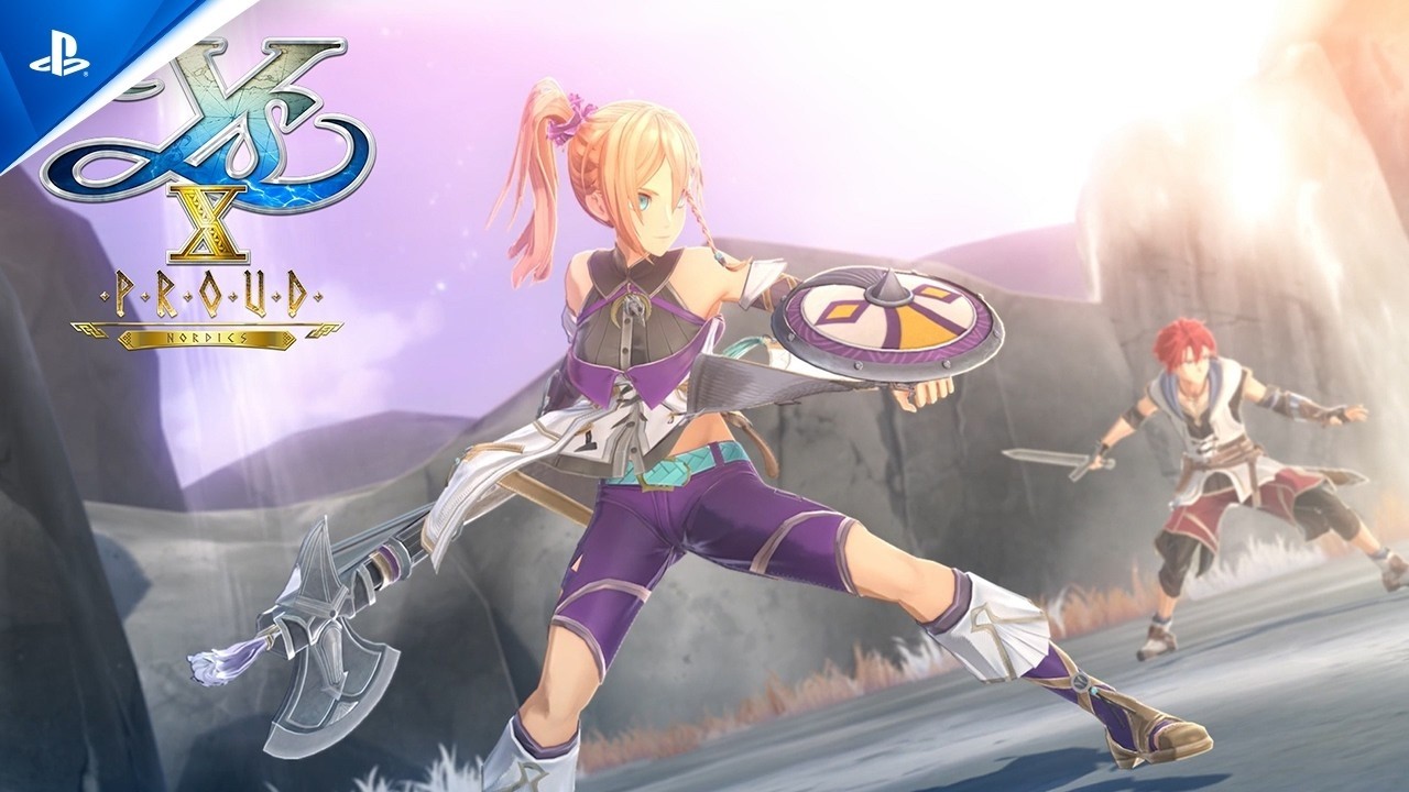 Ys X: Proud Nordics - Launch Trailer | PS5 Games