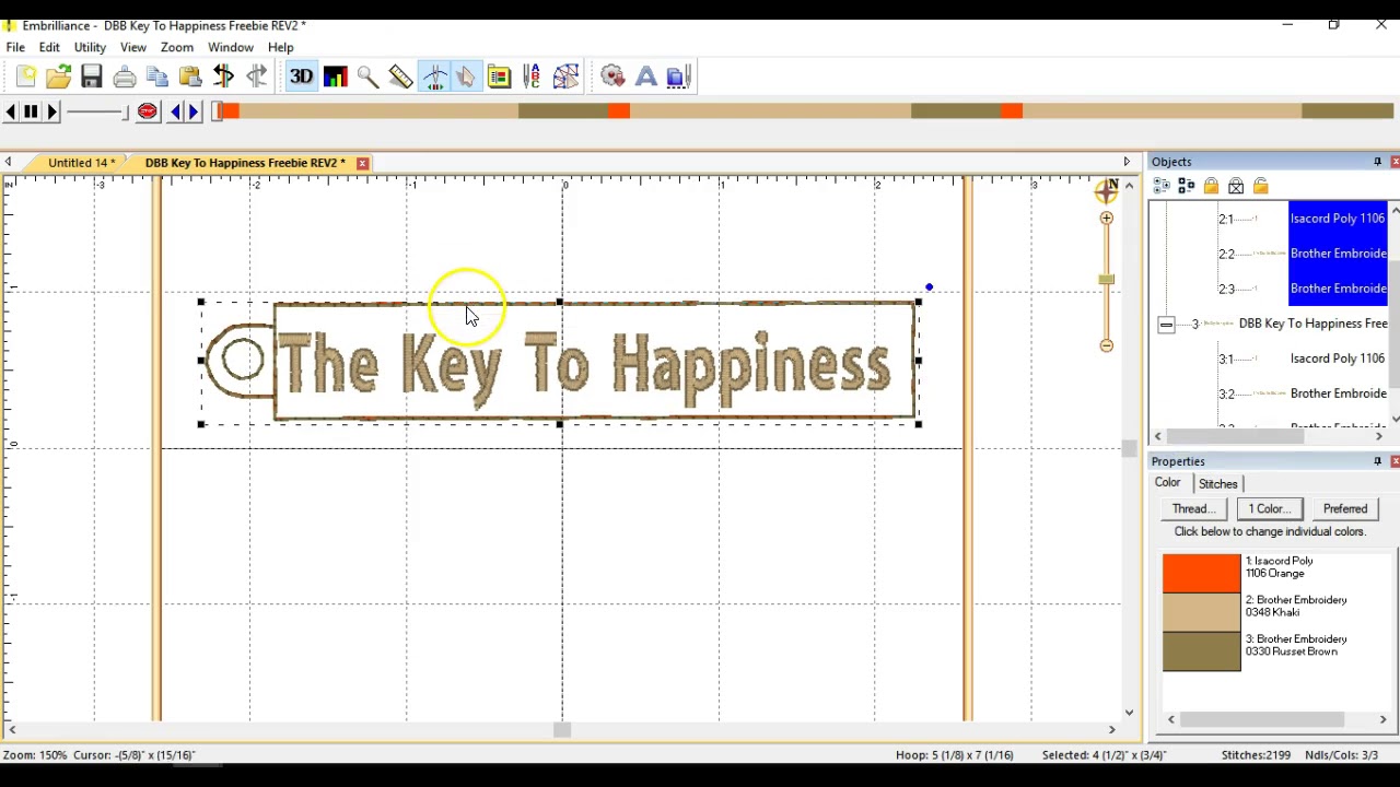 How to Make Multiples of a single Design in Embrilliance Ess