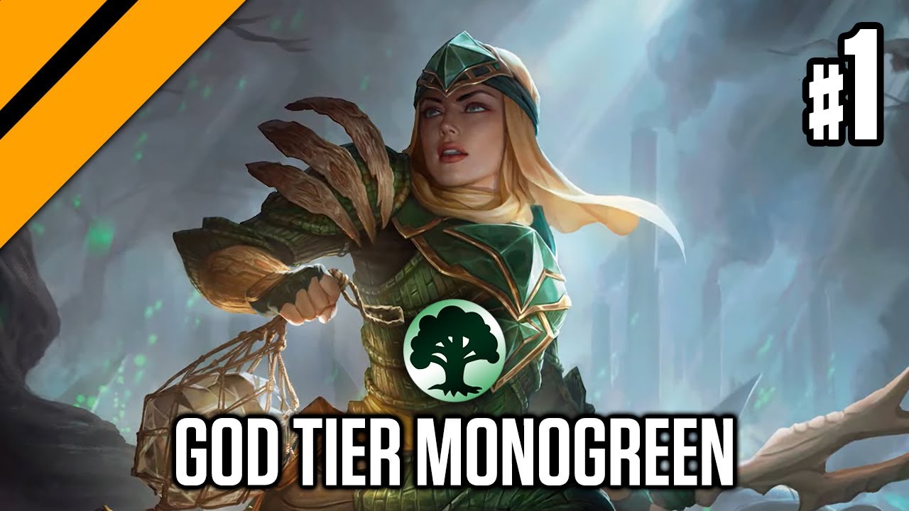 God Tier Monogreen with the Multiverse - BRO Premier Drafts | MTG Arena