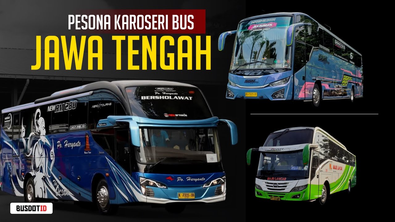 Ada 5 Karoseri Bus Di Jawa Tengah 