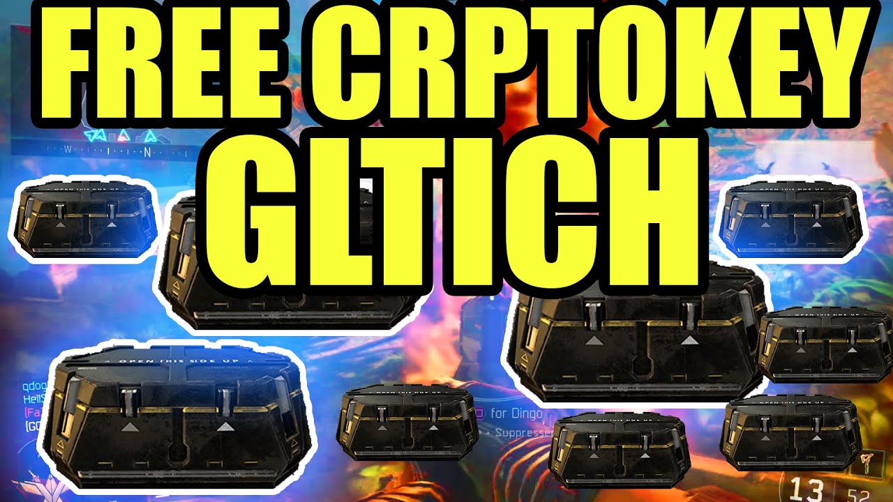 FREE CRYPTOKEY GLITCH (How to get Easy Crptokeys / Black Ops 3 Supply Drop)
