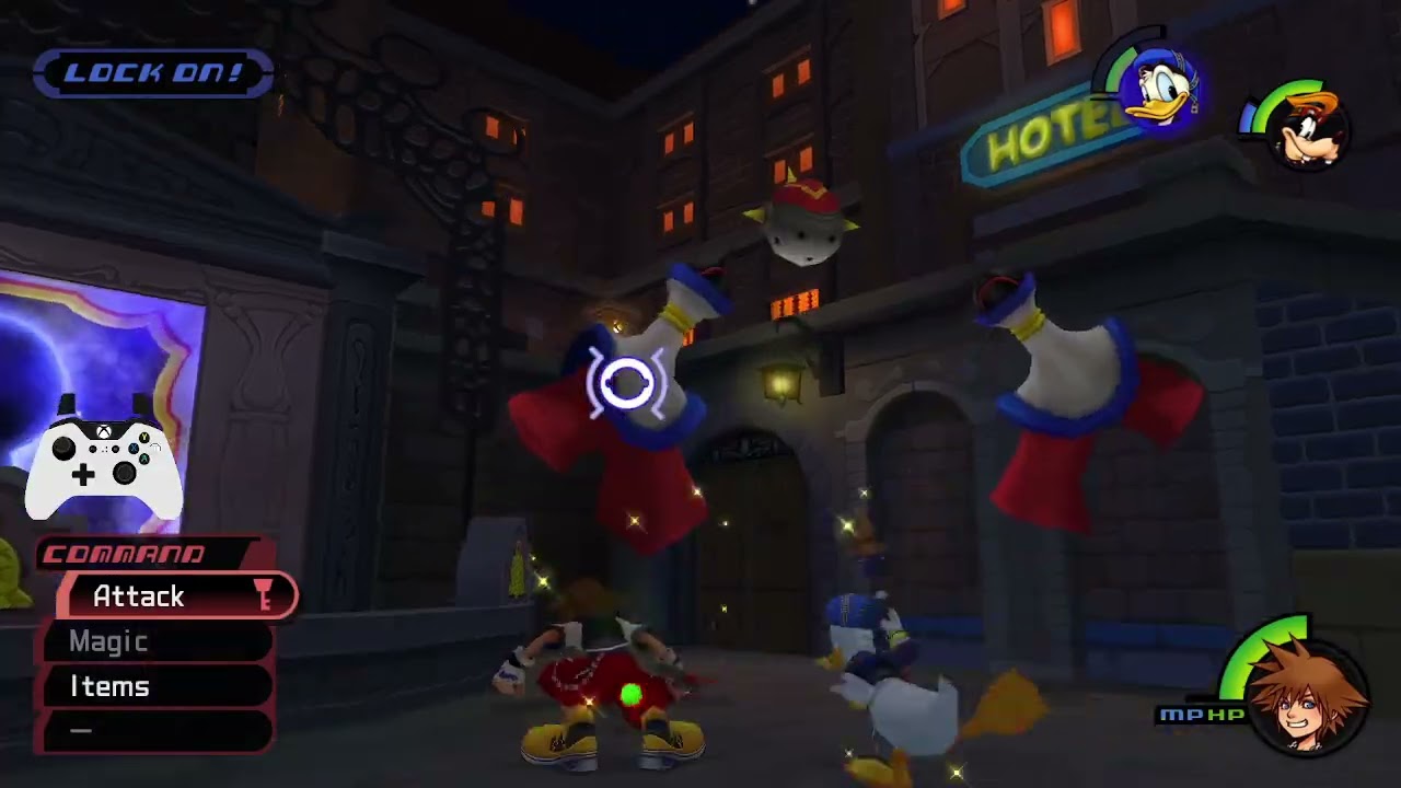 Traverse Town 2 Opposite Armor Lv1 Zero MP Challenge