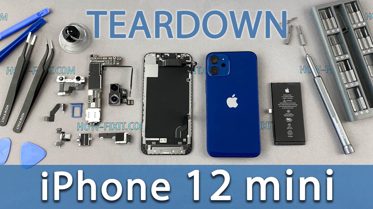 Разборка iPhone 12 mini