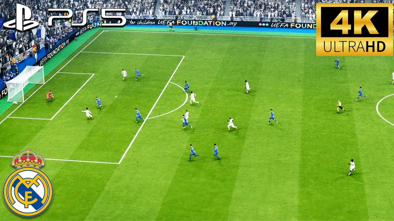 Геймплей EA FC 26 Manager Career — Лига чемпионов: «Олимпик Марсель» против «Реал Мадрид» (PS5 4K)