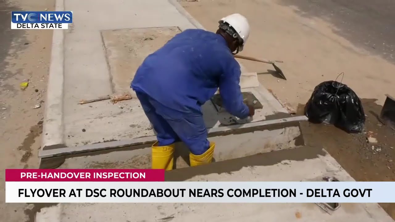 Flyover At DSC Roundabout Nears Completion - Delta Govt
