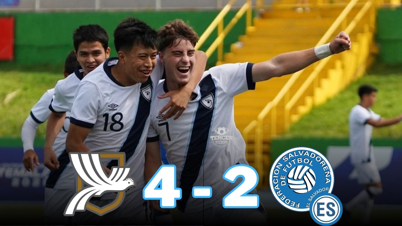 ¡MEDALLA DE BRONCE PARA GUATEMALA! GUATEMALA SUB 21 VS EL SALVADOR JUEGOS CENTROAMERICANOS 2025