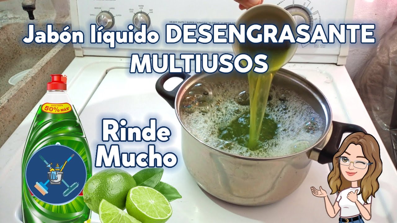 Jabón líquido DESENGRASANTE MULTIUSOS