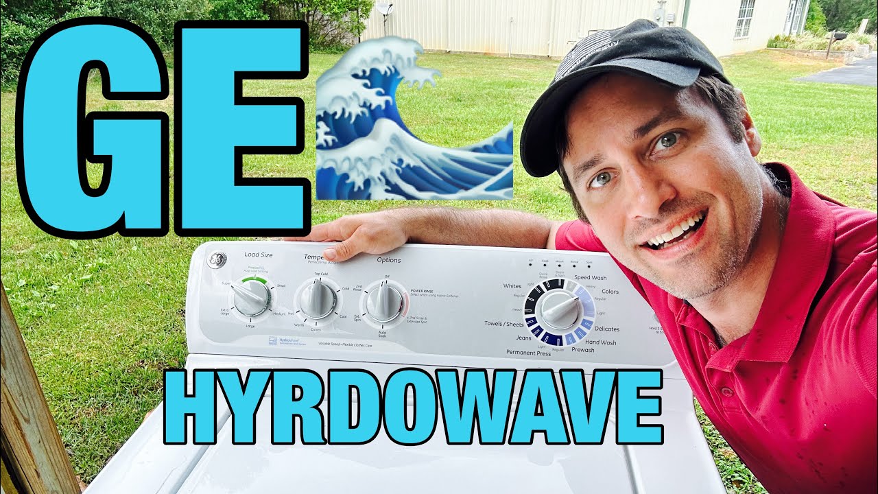 😮Why This GE HYDROWAVE Washer is WORKING 😂  | Completely Shocked | GTWN4250D1WS
