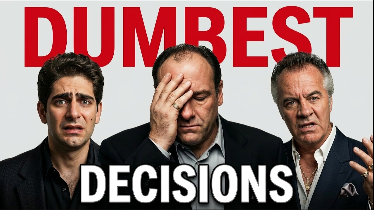 The DUMBEST Decisions in The Sopranos