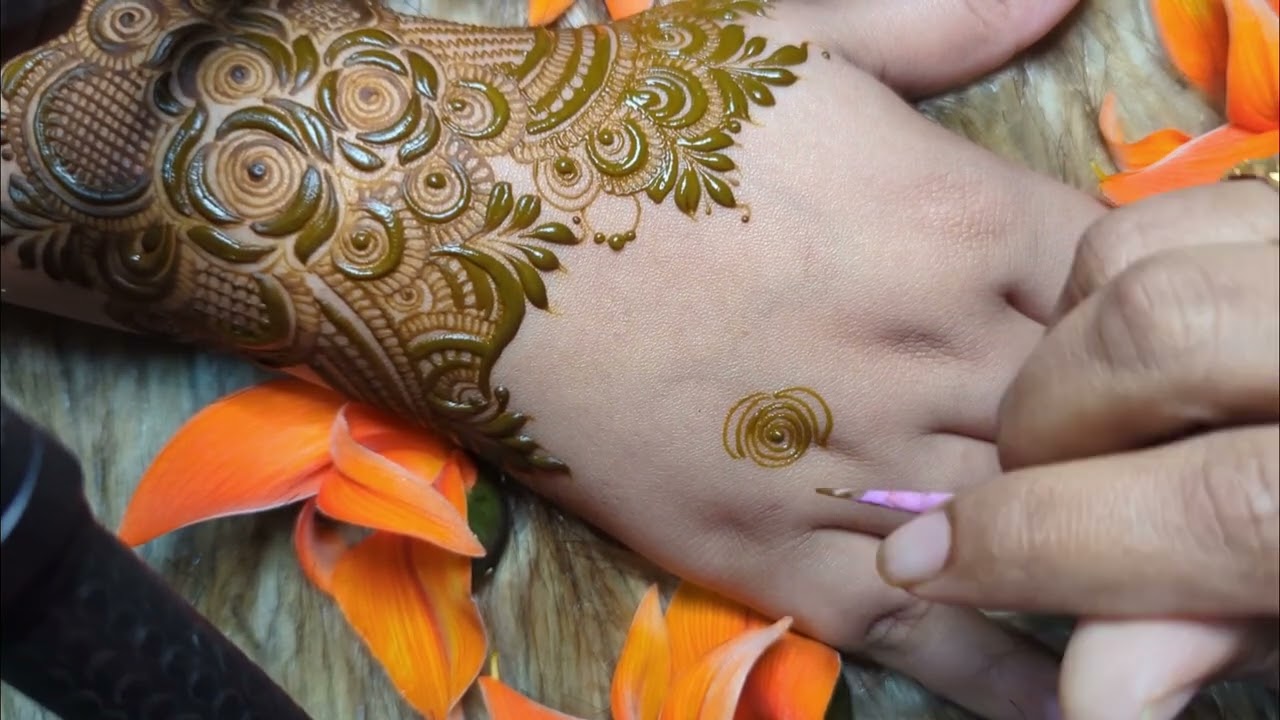 Upper hand design || @Arhamsmehendi