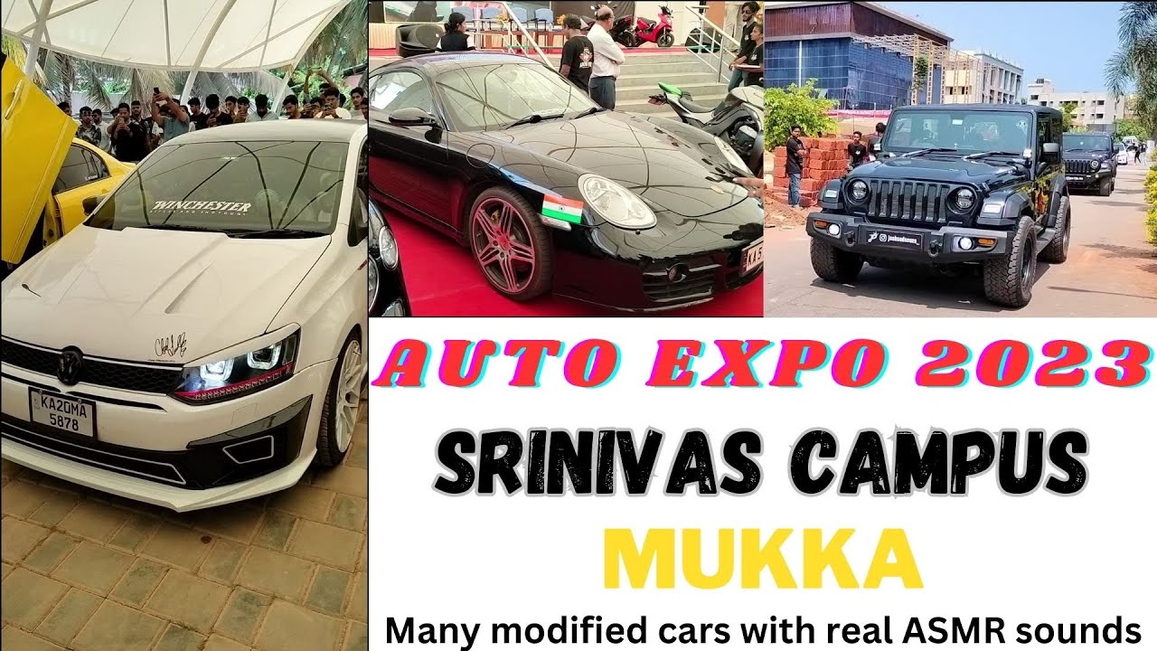 Srinivas Auto Expo 2023 I Auto Expo in Mangalore I #autoexpo #modifiedcars #vlog