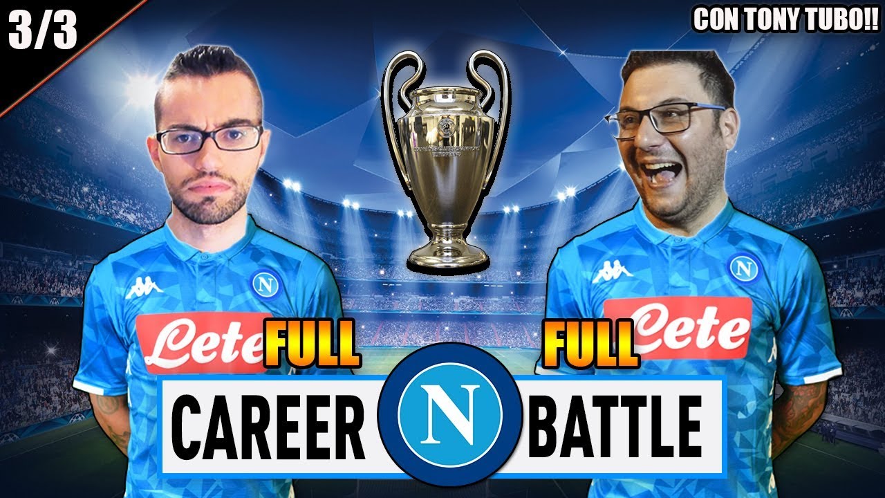 [EPISODIO FINALE] 1 VS 1 - FULL CAREER BATTLE CHALLENGE con il NAPOLI! GIUSE360 VS TONY TUBO!!