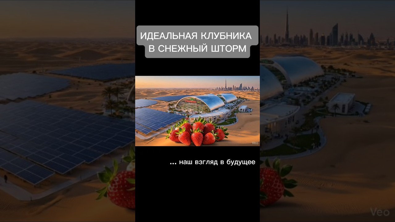 Свежая КЛУБНИКА в эпицентре СИБИРСКОГО ШТОРМА!
