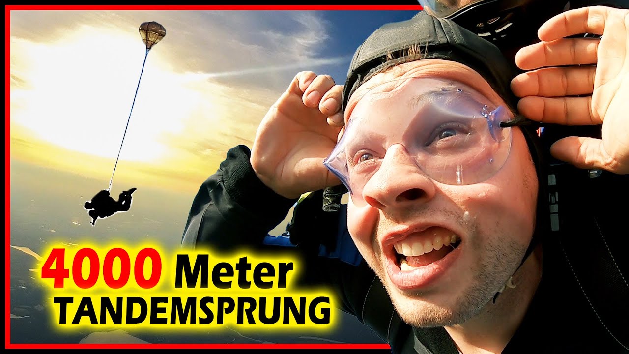 4000 METER TANDEMSPRUNG - Fliesenleger am Fallschirm! | Home Build Solution