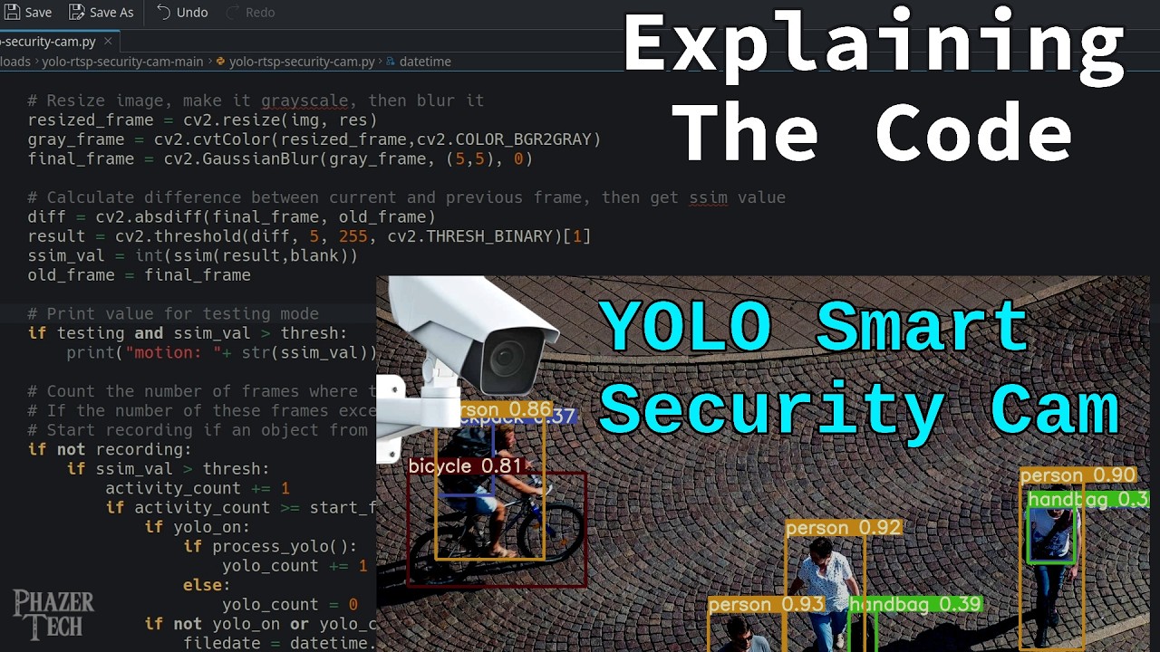 Explaining The Code – YOLO RTSP Security Cam Python App