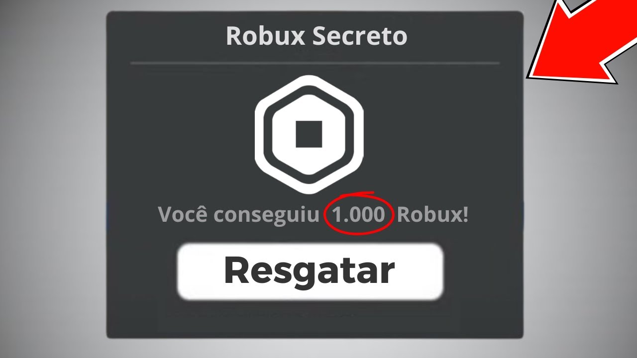 COMO CONSEGUIR ROBUX DE GRA&Ccedil;A NO ROBLOX FUNCIONANDO 2024!😲 *robux secreto*