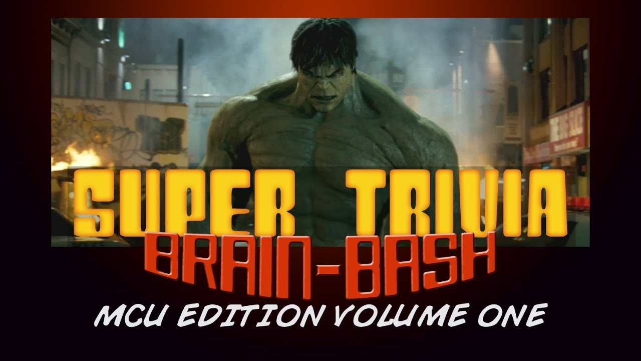 Super Trivia Brain Bash: MCU Edition Vol. 1