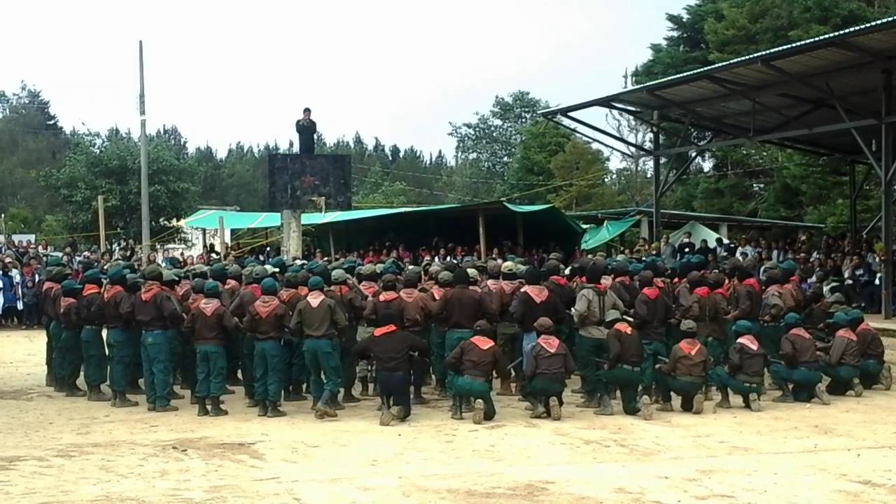 Ejercicio del caracol encadenado, EZLN