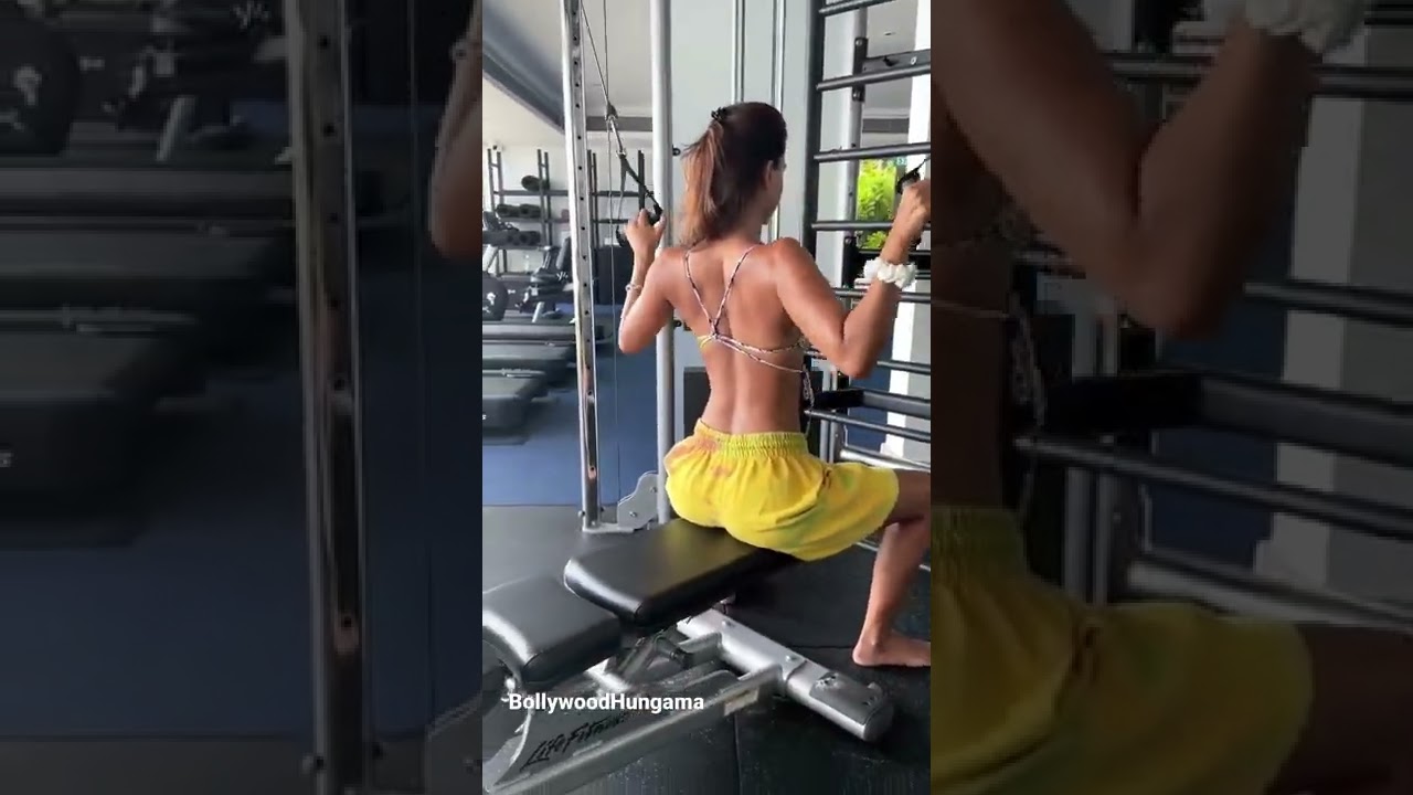 Disha Patani's HOT WORKOUT SESSION 🔥🔥 #shorts