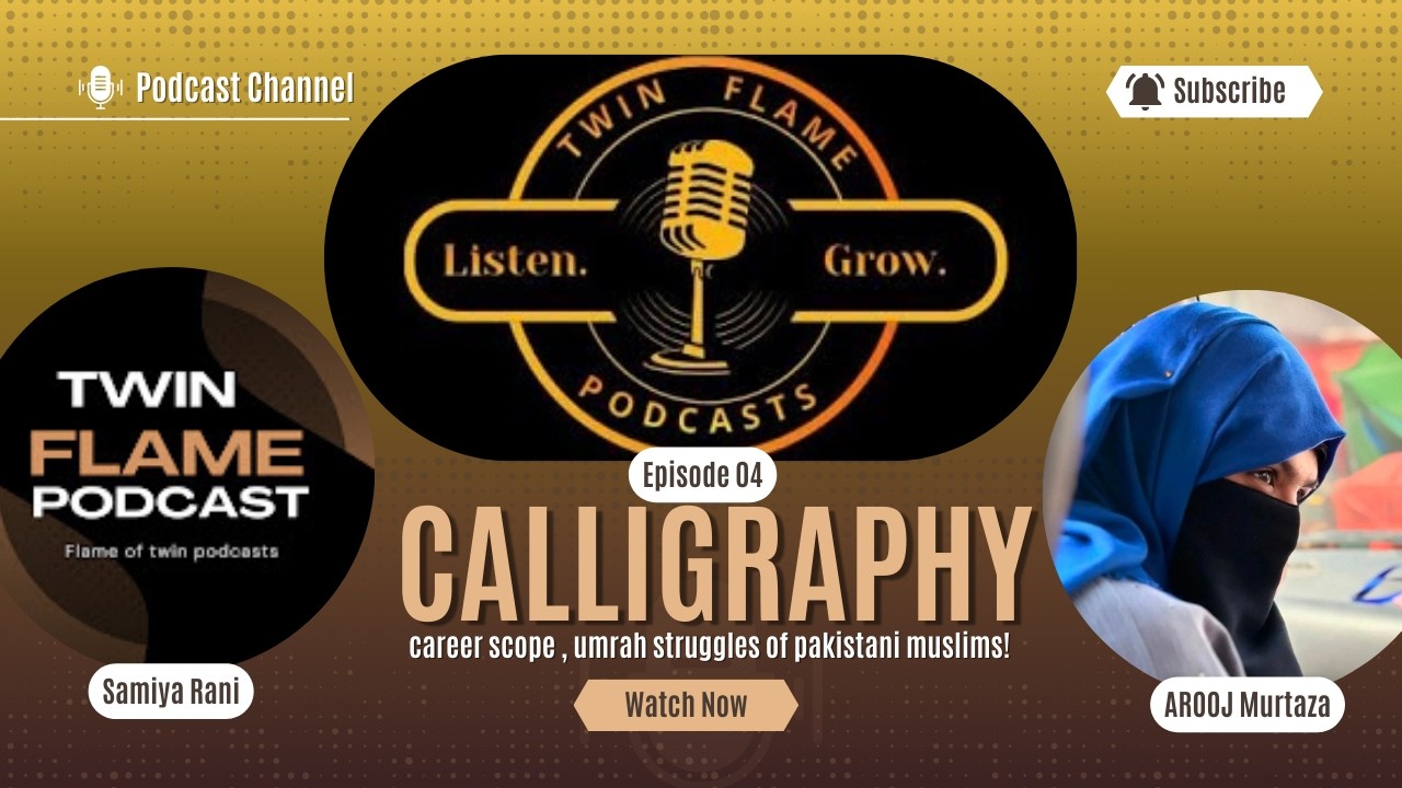 AROOJ Murtaza talks about Calligraphy, UMRAH Struggles, Quran narration  and Social Issues!