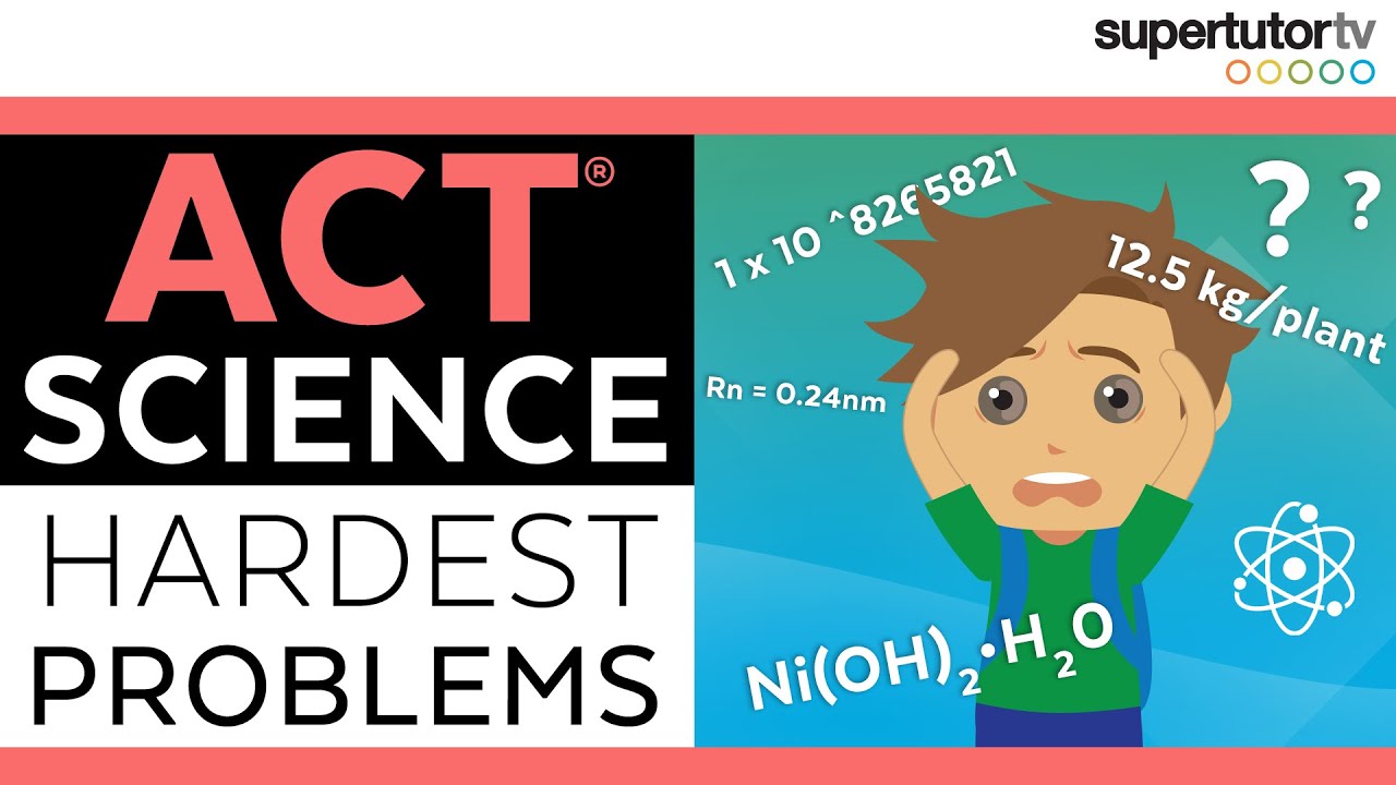 😰Самые сложные научные задачи ACT®!😰