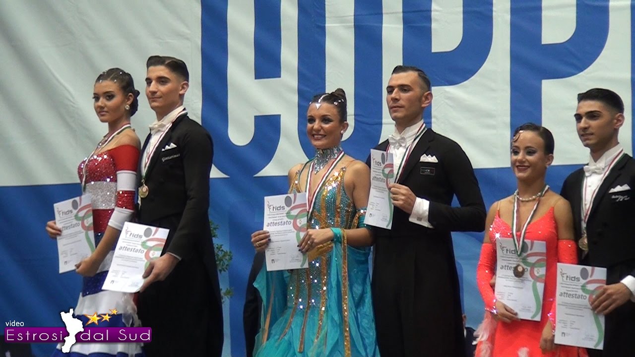 Rosario DE MARCO e Giorgia FONTANA cat. 19/34 B1 Danze Standard, 1° Gara di Coppa Italia 2016 - 2017