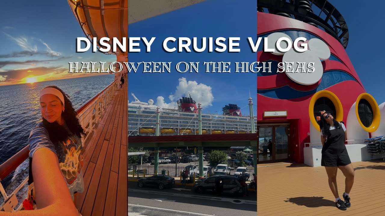 Disney Magic Cruise Vlog | Halloween on the High Seas 🎃✨