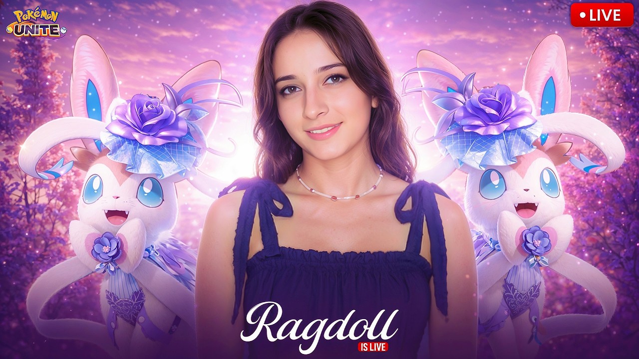 ⚡ Pokémon Unite LIVE | Climbing to Master Rank with YOU! 🚀 #girlgamer #livestream #pokémonunite