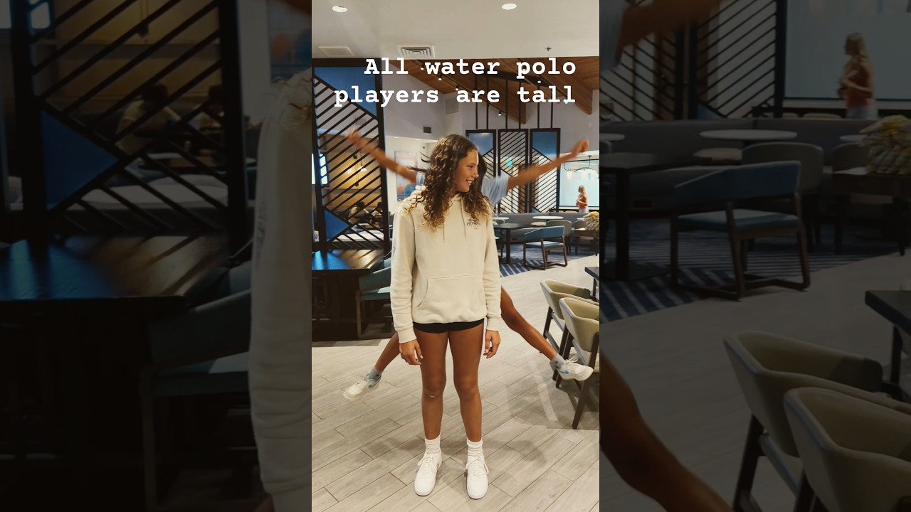 All water polo players are tall #waterpolo #shorts #juniorolympics