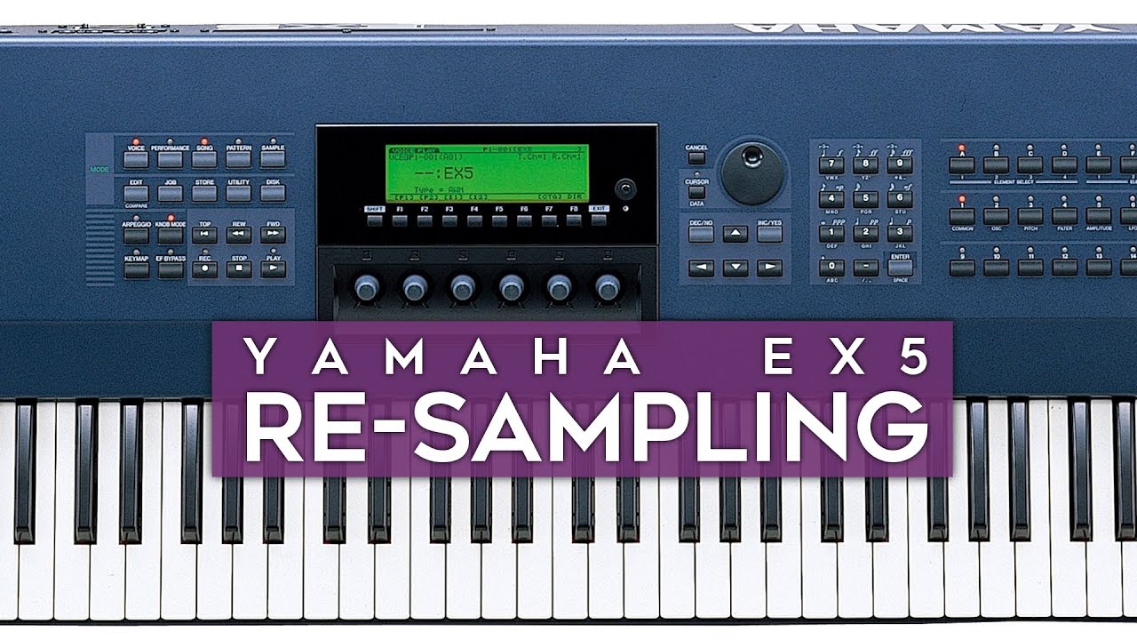 Yamaha EX5 resampling - how to get more polyphony on your virtual analog patches