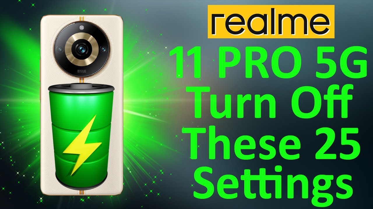 Realme 11 Pro 5G 25+ Hidden Settings ⚡ Over Heating & Battery Drain Problems Solved 🔥🔥🔥