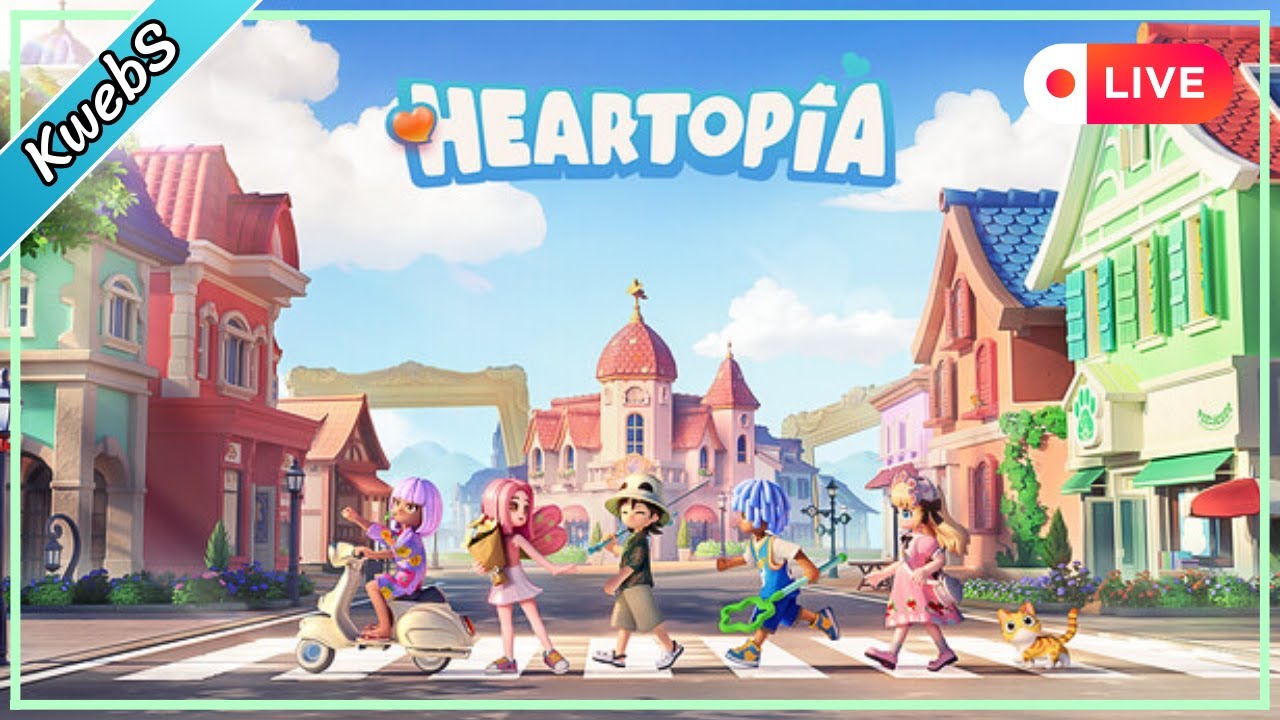 เกมชิวๆ ทำฟาร์ม สร้างบ้าน ตกปลา จับแมลง เลี้ยงแมว มาลุยกัน! | Live - Heartopia