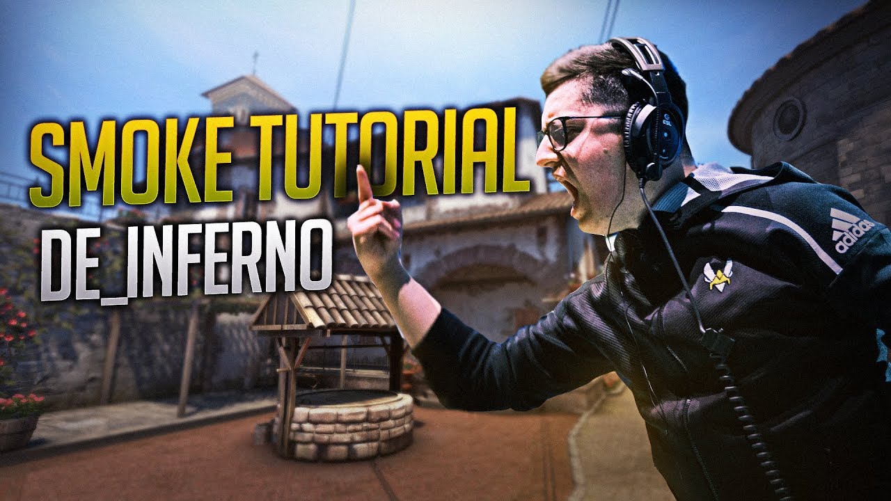 SMOKES AND NADES TUTORIAL #4 - INFERNO- Professor apEX - CSGO