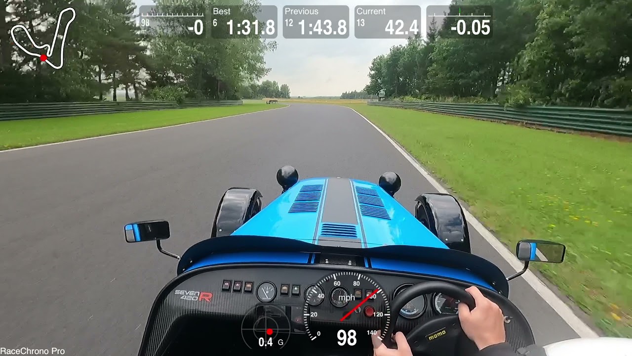 Caterham 420r - Croft Circuit