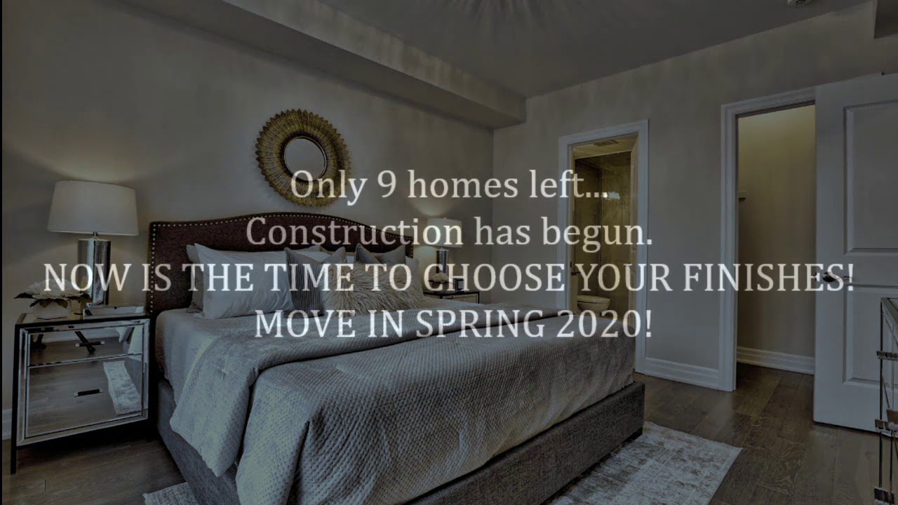 New Construction Homes Niagara on the Lake John St and Victoria St By Solmar Spring 2020