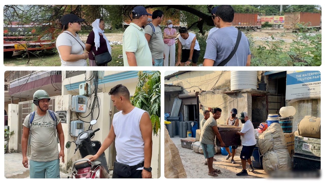 Preparations begin for Tibetan Refugee Market 2025 in Faridabad. Day-1 | #tibetanvolgger 