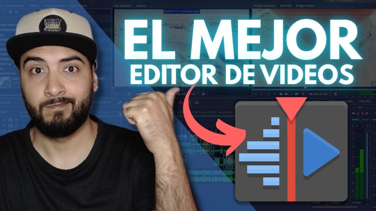 Kdenlive 👉 EL MEJOR Editor de Video GRATUITO y SIN MARCA de AGUA + TUTORIAL  para Principiantes