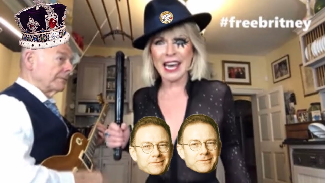 Toyah & Roberts Sunday Lunch Poison Cover - My Edit. #freebritney