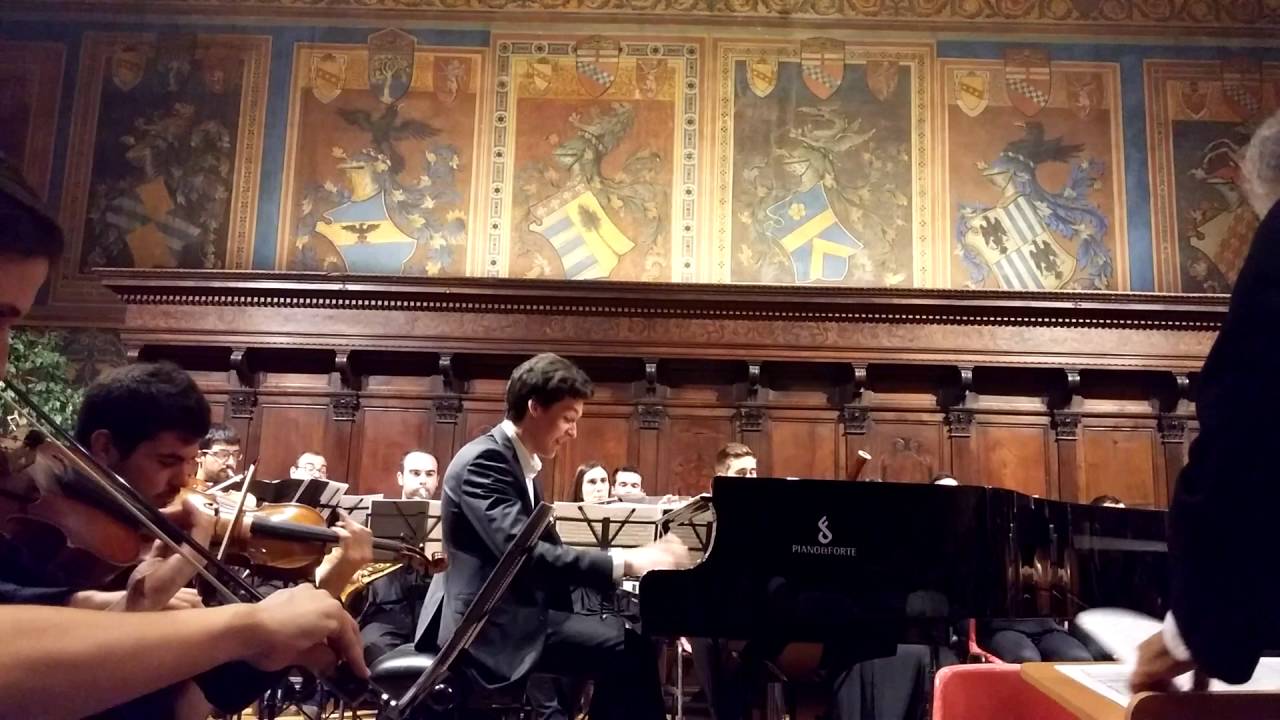 Ignas Maknickas plays S. Rachmaninoff Concerto No. 2, 1st mov
