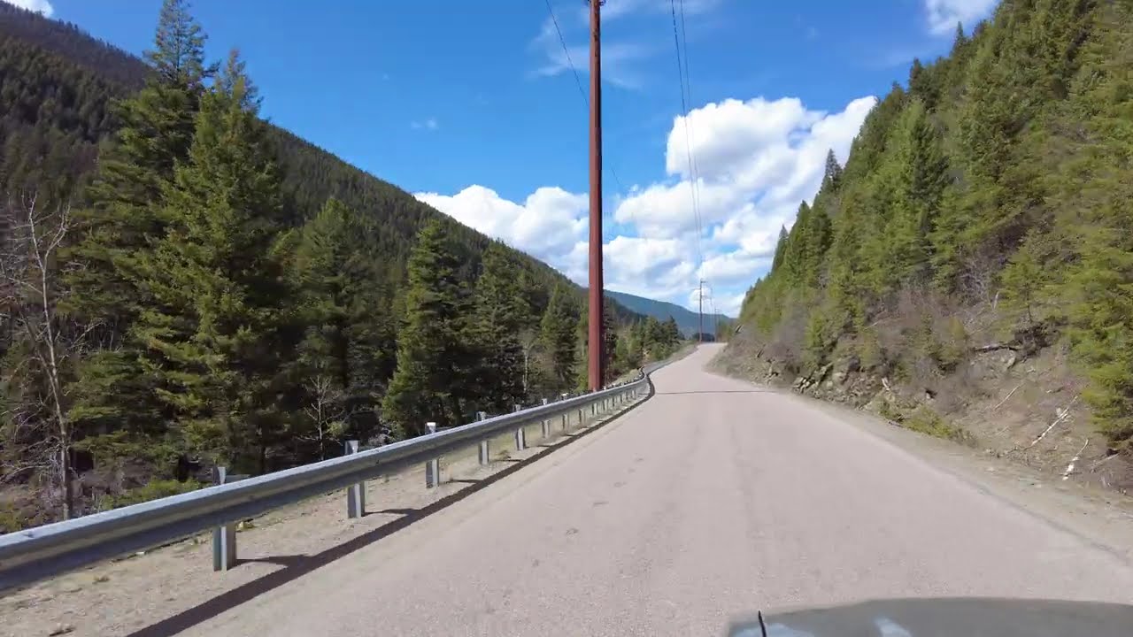 Touring Montana (4K) - Hungry Horse, Flathead County