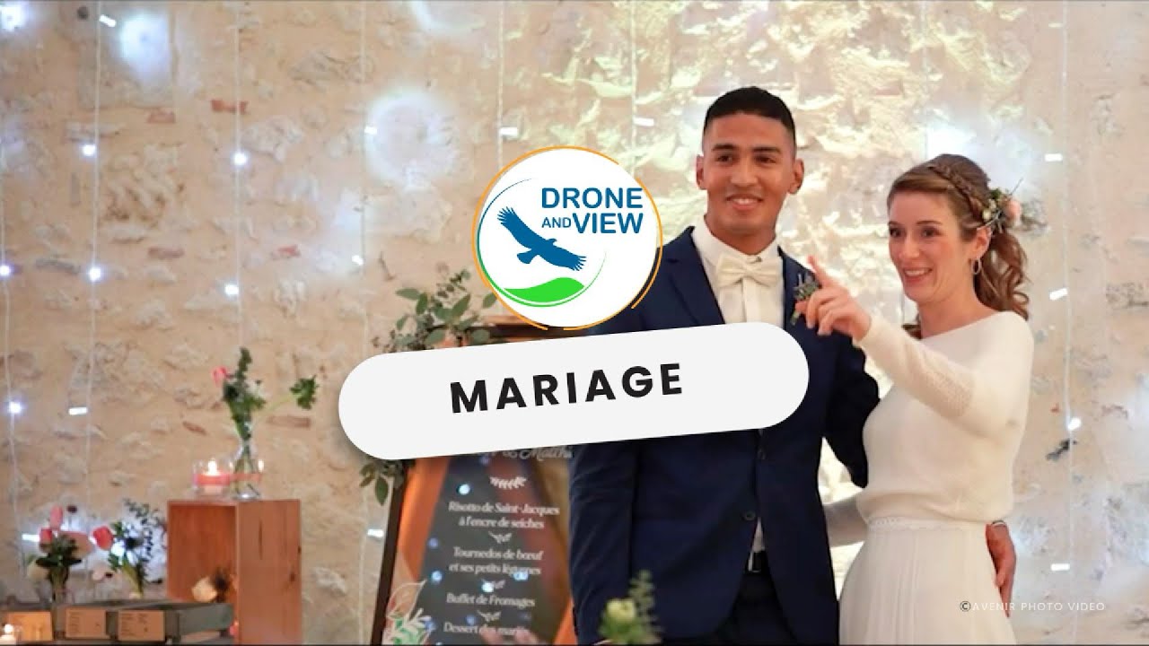 Vidéo de mariage à Narbonne - Avenir Photo Video - DroneAndView 