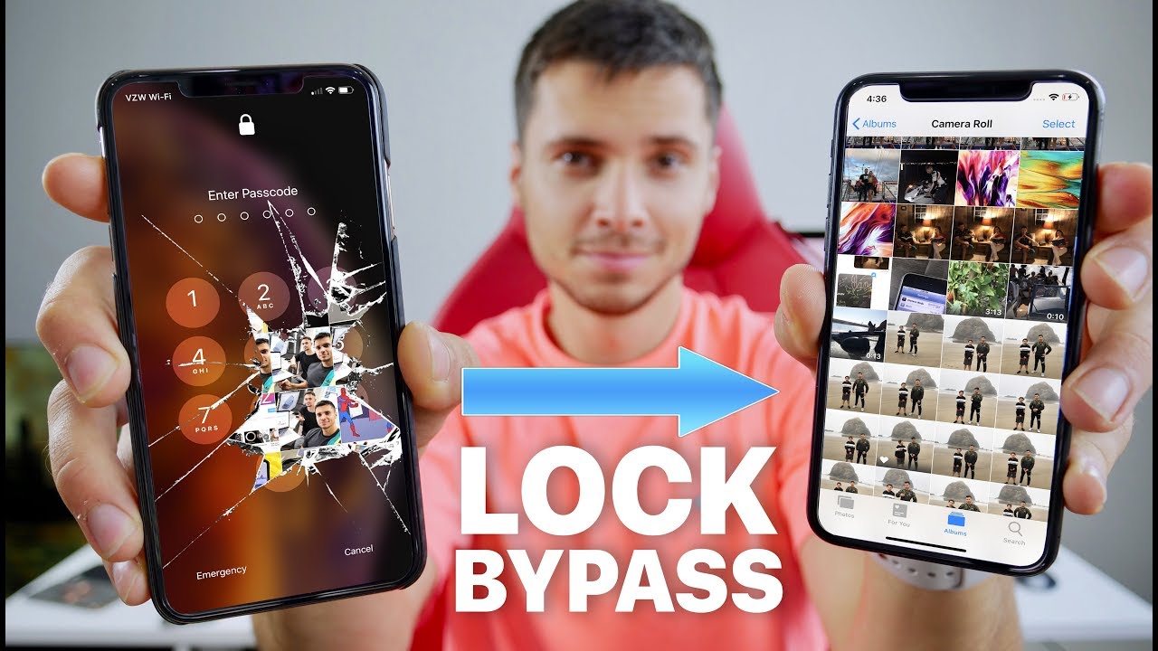 iOS 12 Passcode Bypass! Photos & Contacts (Works on XS)