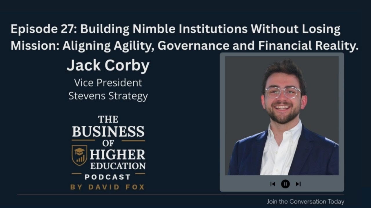 Episode 27: Building Nimble Institutions without Losing Mission