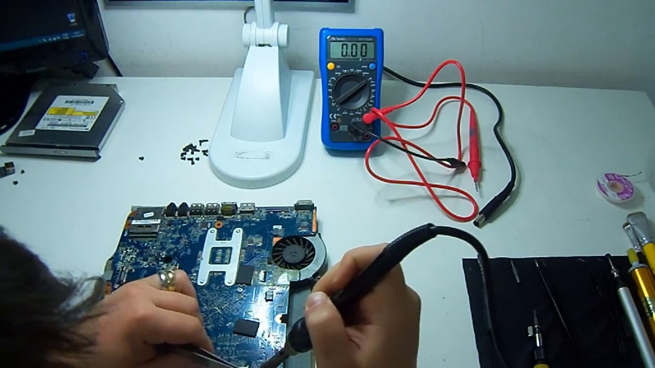 Conserto NoteBook HP G42 que não liga nem acende led